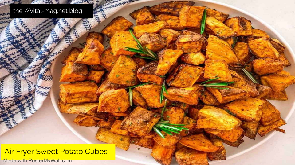 Air Fryer Sweet Potato Cubes