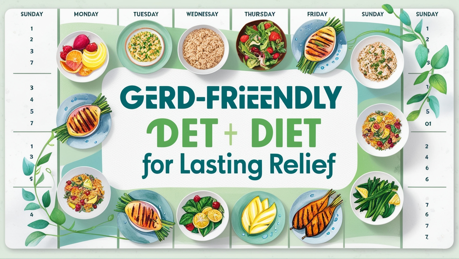 7-Day GERD Diet Meal Plan