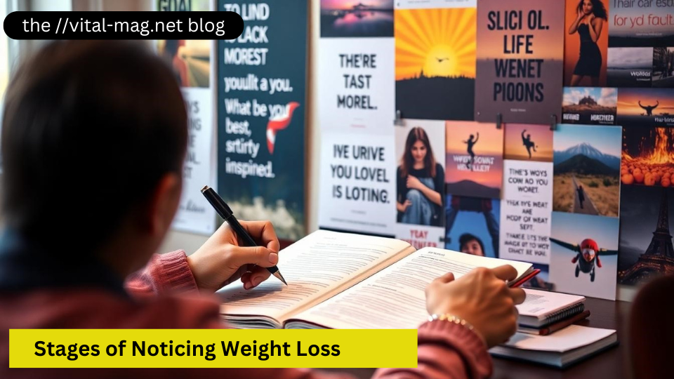 Stages of Noticing Weight Loss